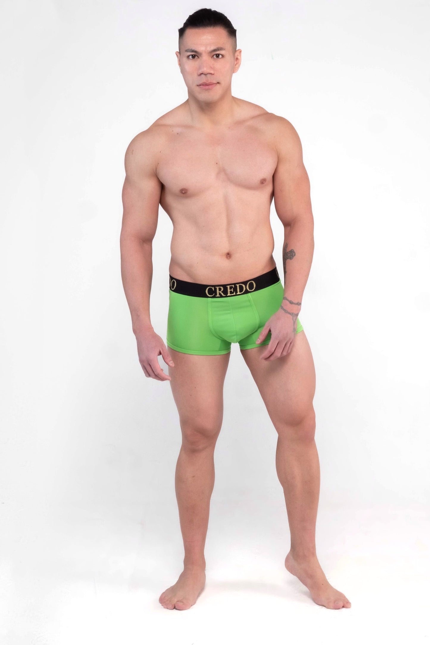 Lime Green - Low Rise Trunks