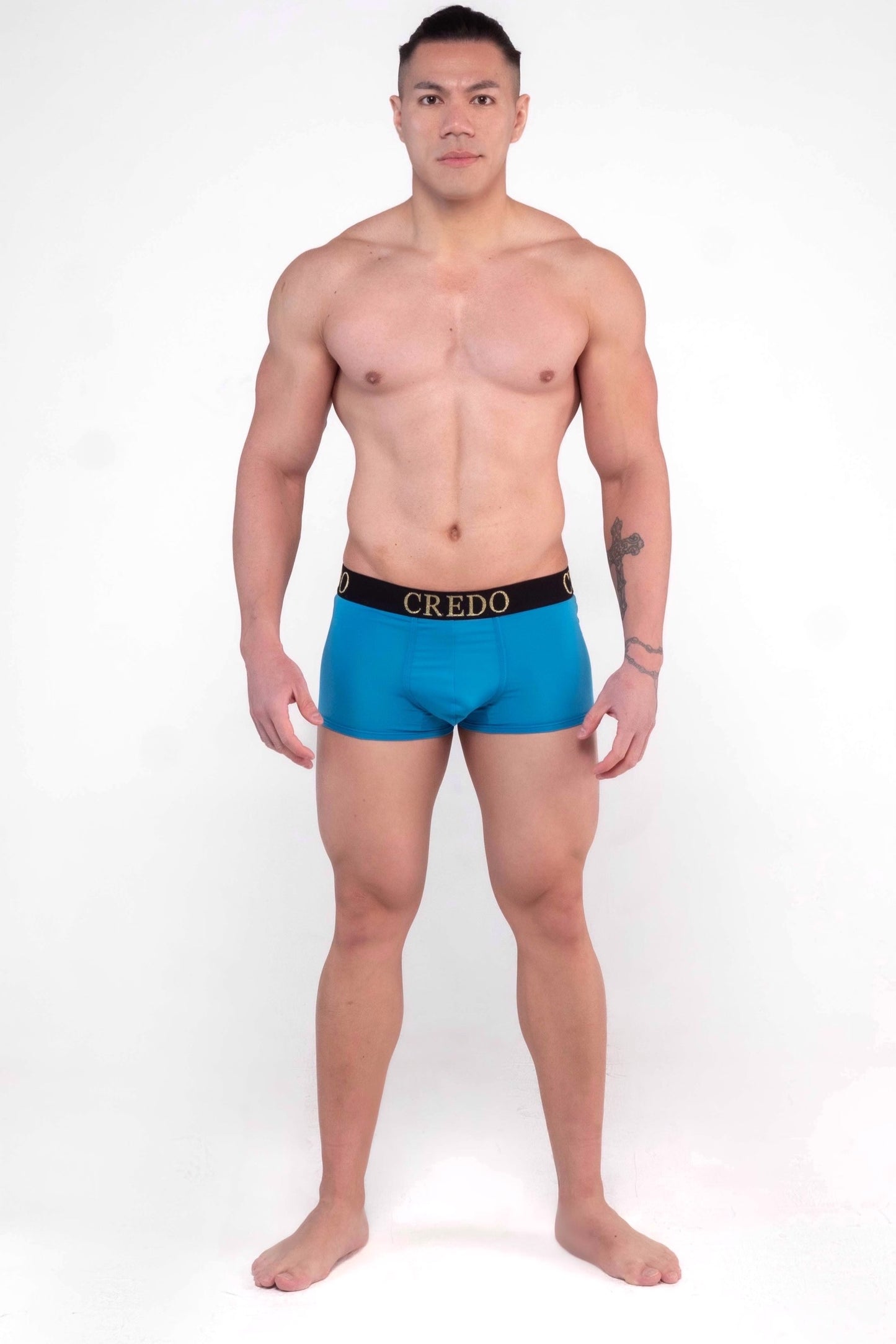 Sapphire Blue - Low Rise Trunks